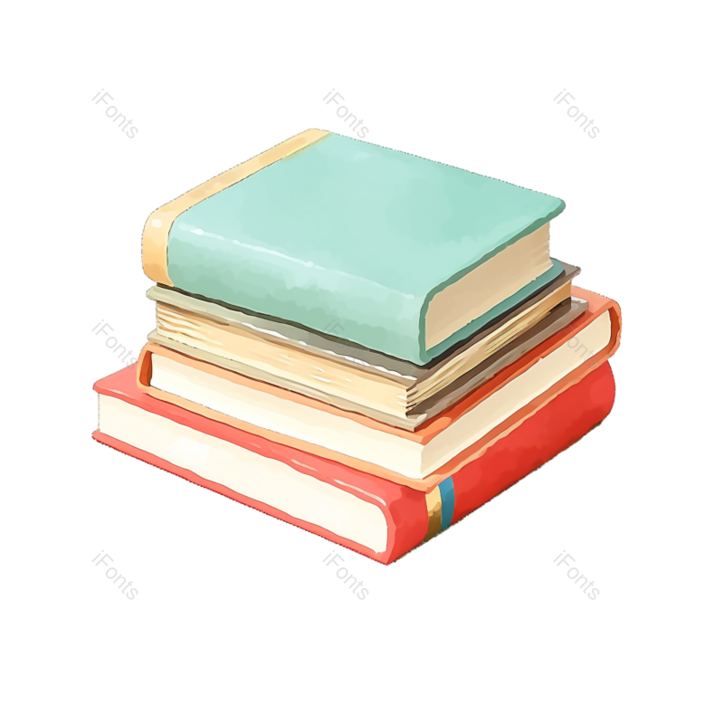 卡通图片,插画元素,可爱风PNG,办公用品免抠素材